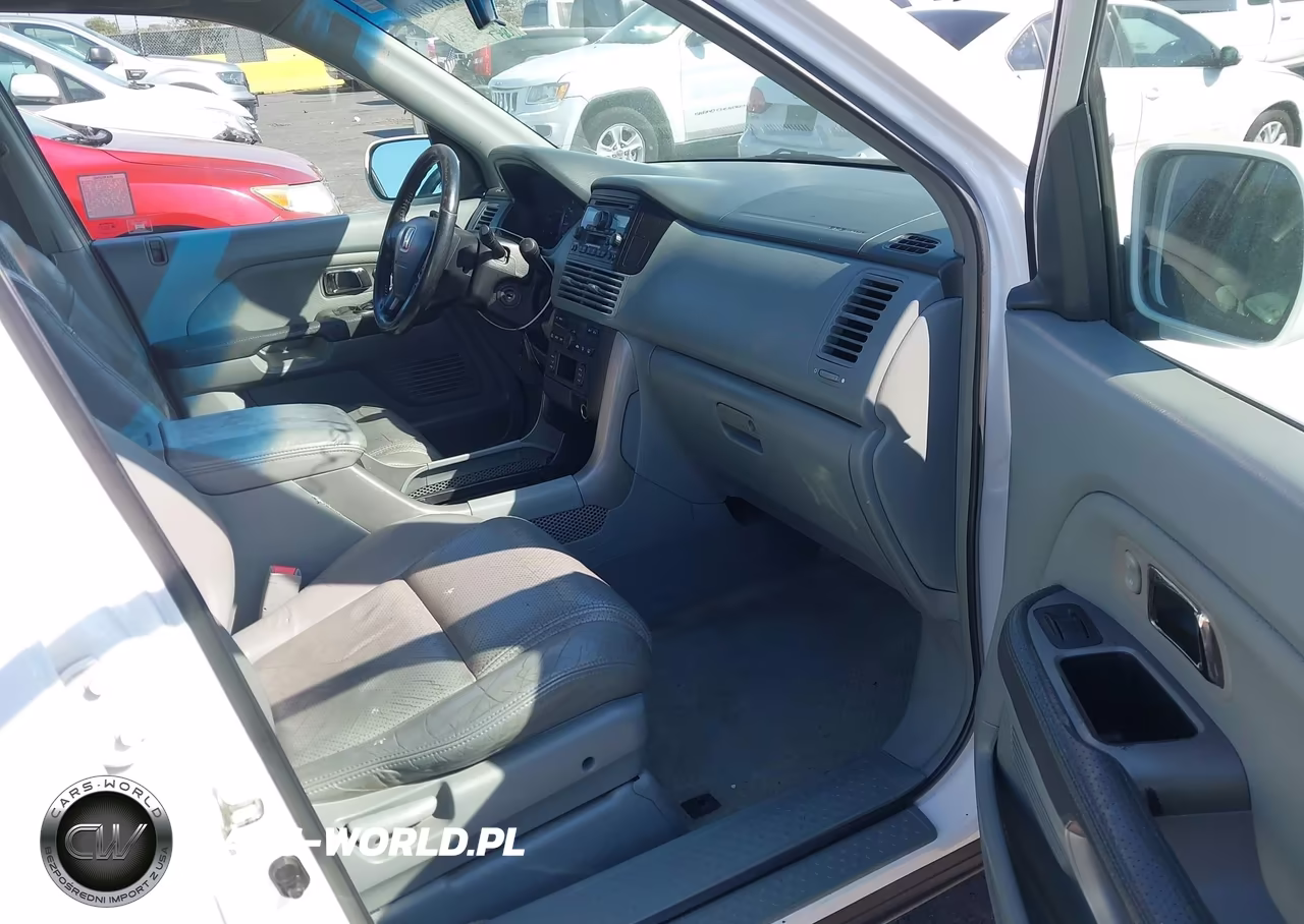2004 Honda Pilot Ex-L VIN:2HKYF18524H579511 - 5