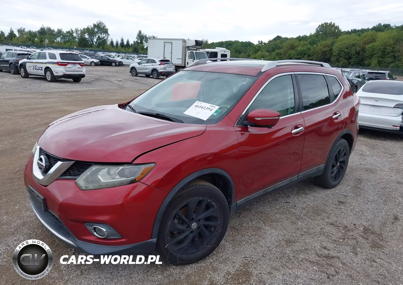 2015 Nissan Rogue Sl VIN:5N1AT2MV2FC779630 - 2