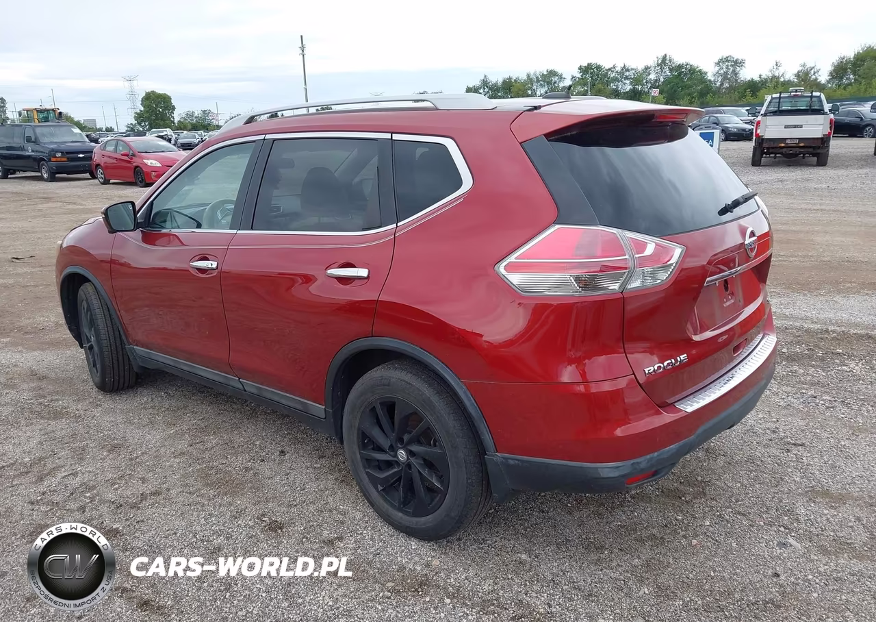 2015 Nissan Rogue Sl VIN:5N1AT2MV2FC779630 - 3