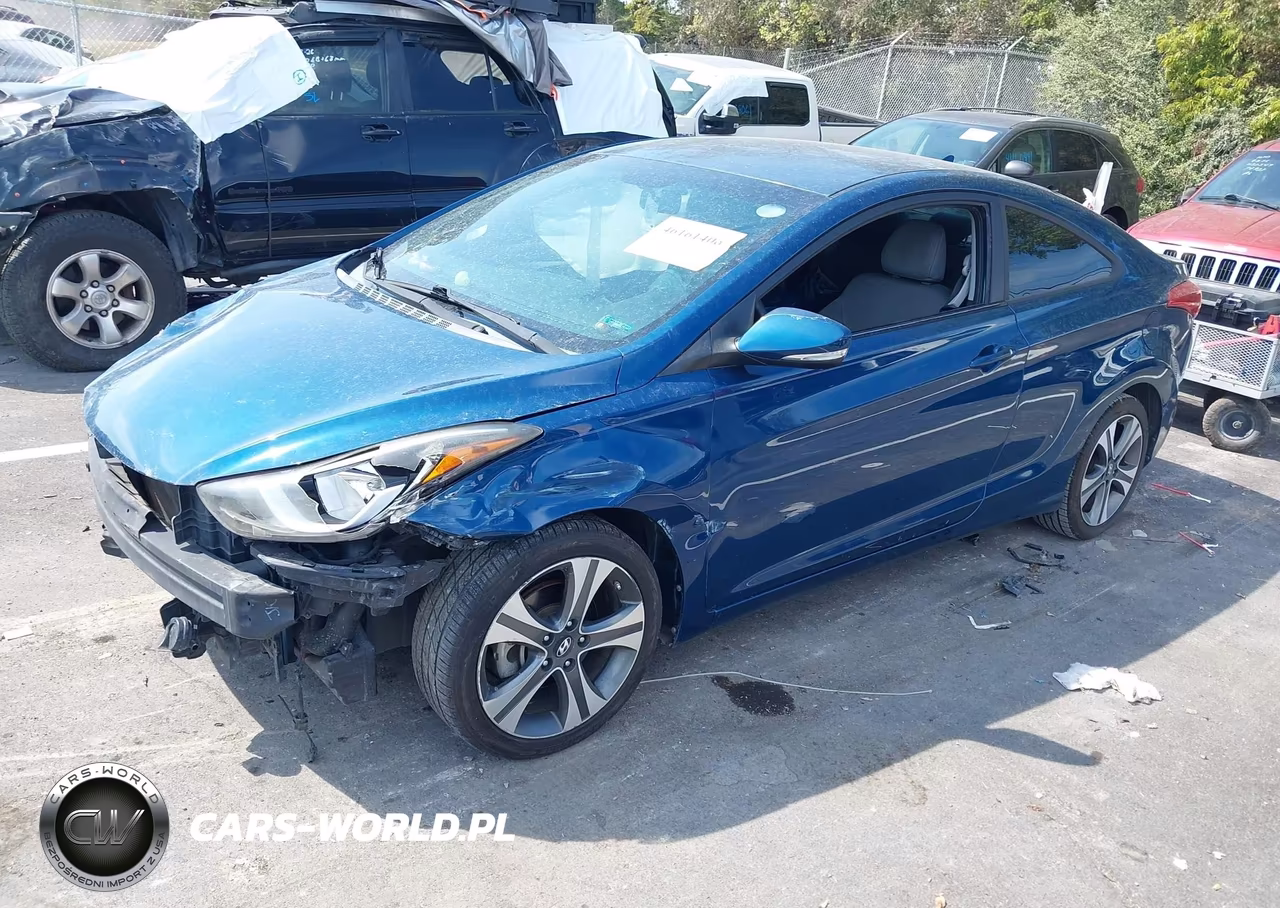 2014 Hyundai Elantra VIN:KMHDH6AH7EU029346 - 2