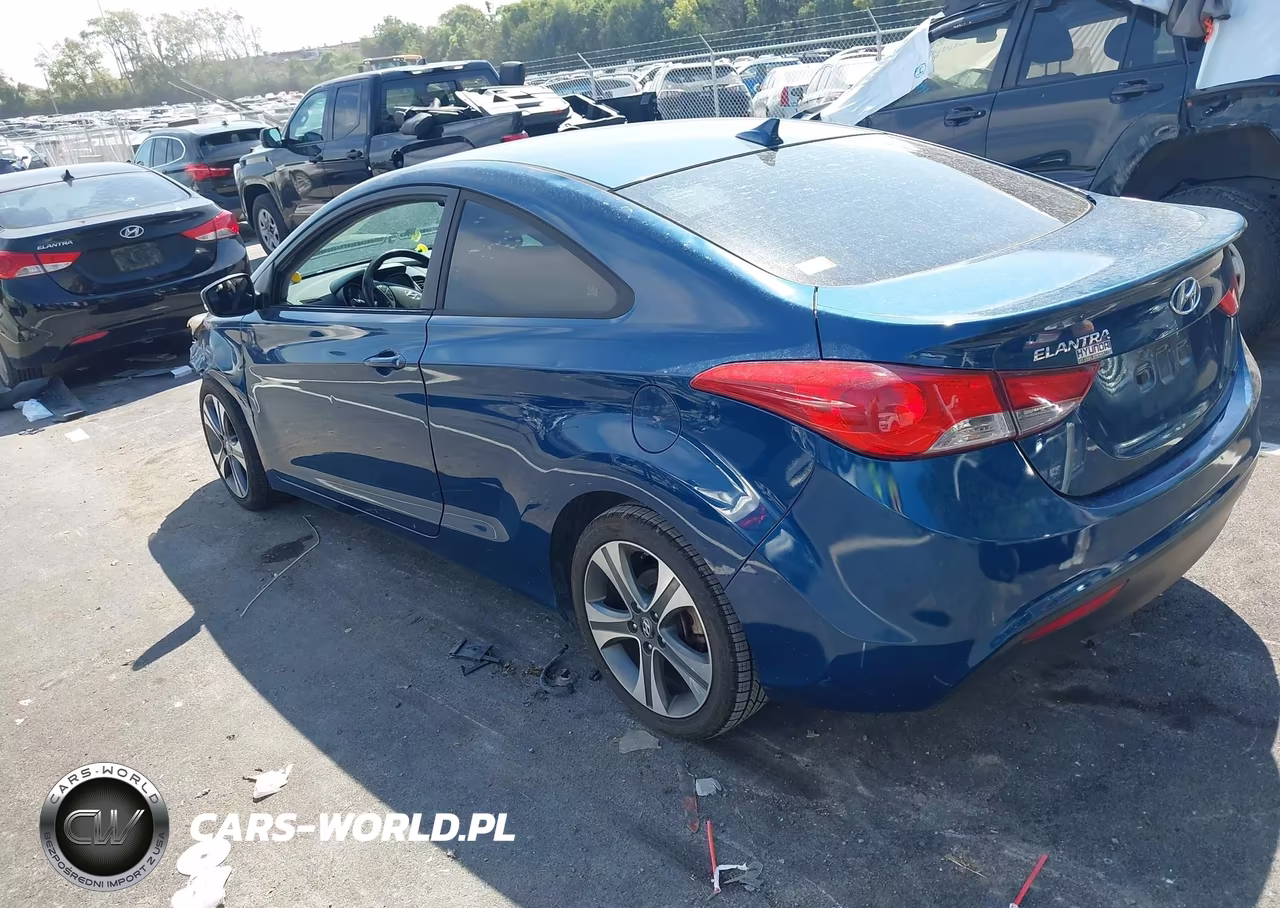 2014 Hyundai Elantra VIN:KMHDH6AH7EU029346 - 3