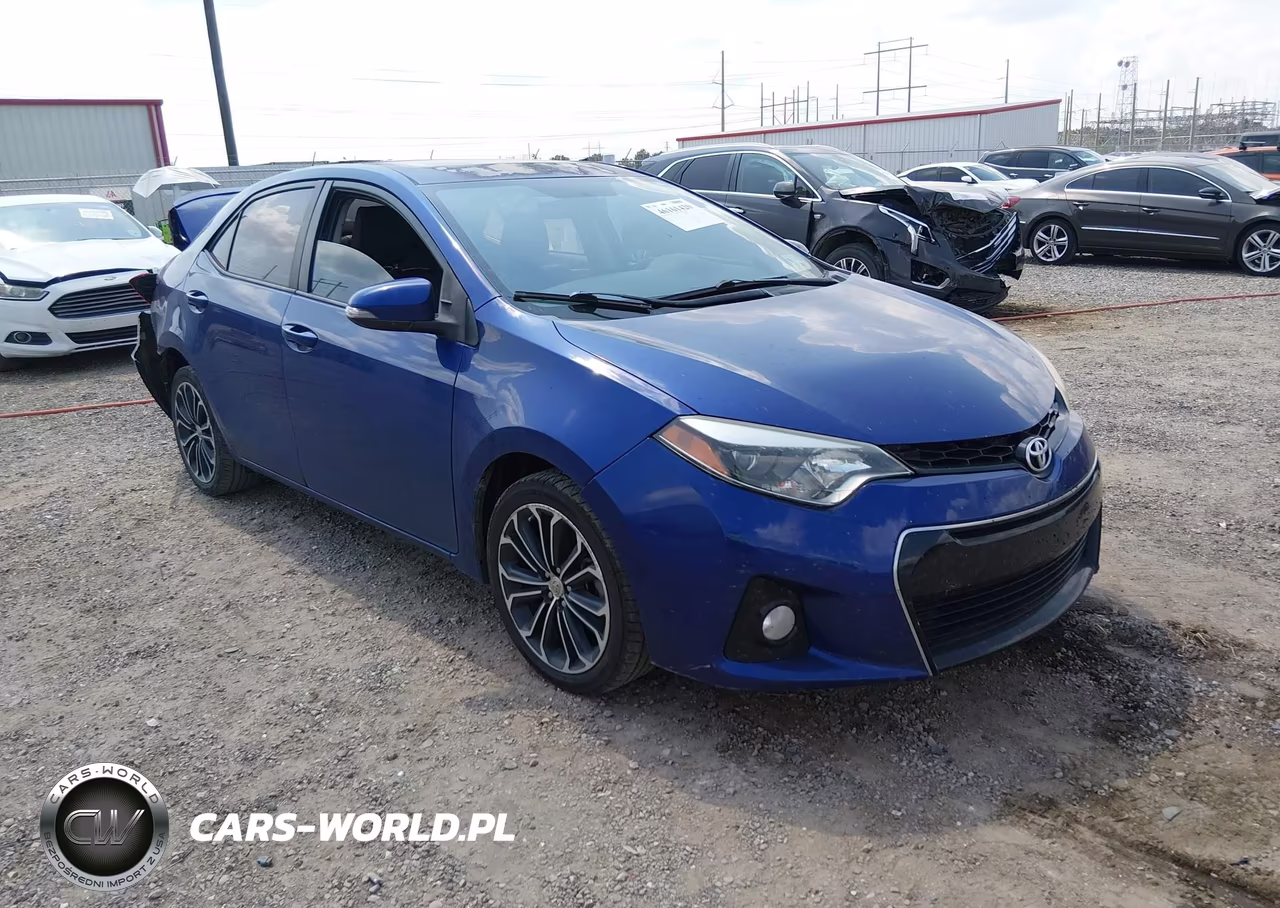 2015 Toyota Corolla S Plus VIN:5YFBURHE8FP343901 - 1
