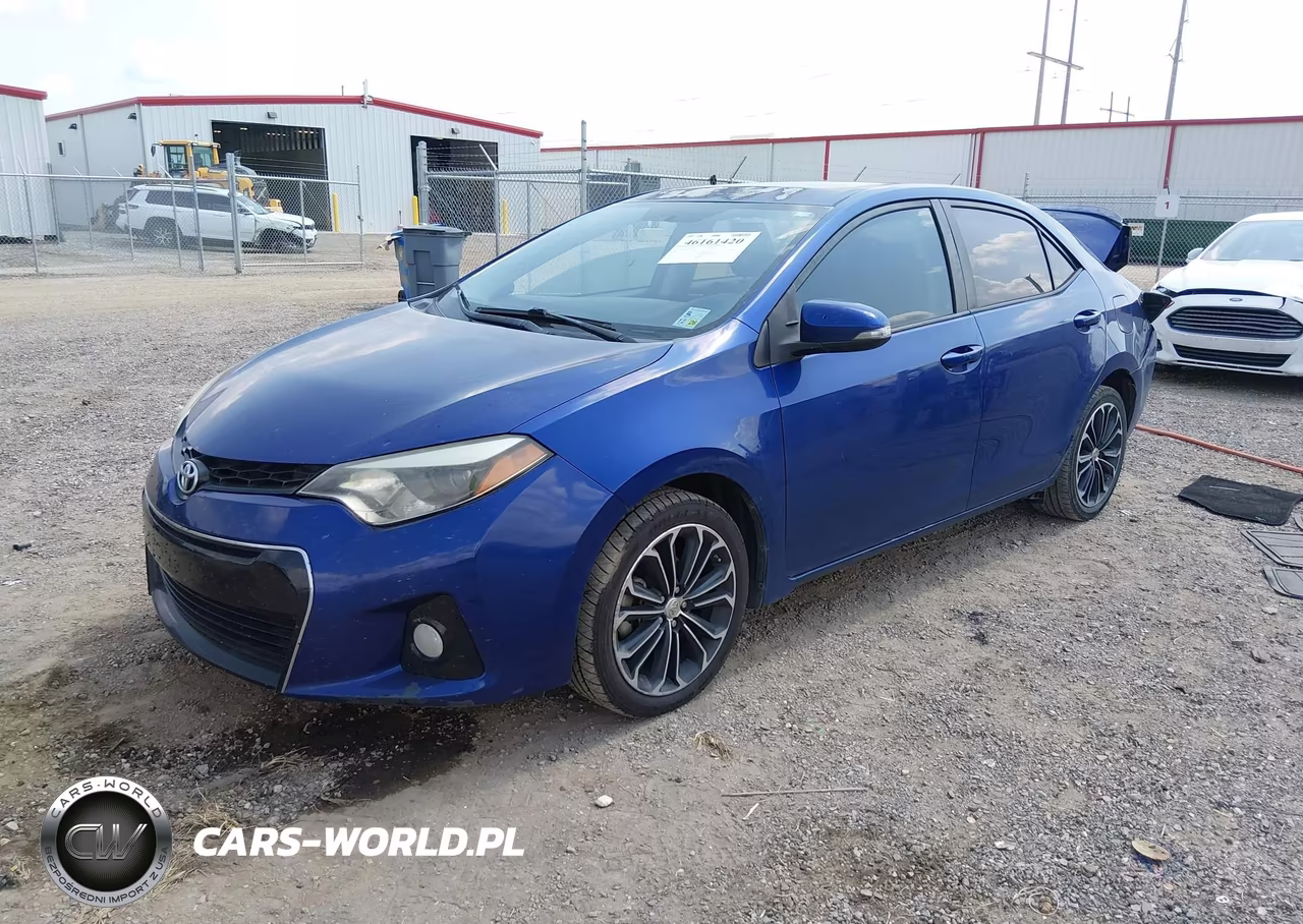 2015 Toyota Corolla S Plus VIN:5YFBURHE8FP343901 - 2