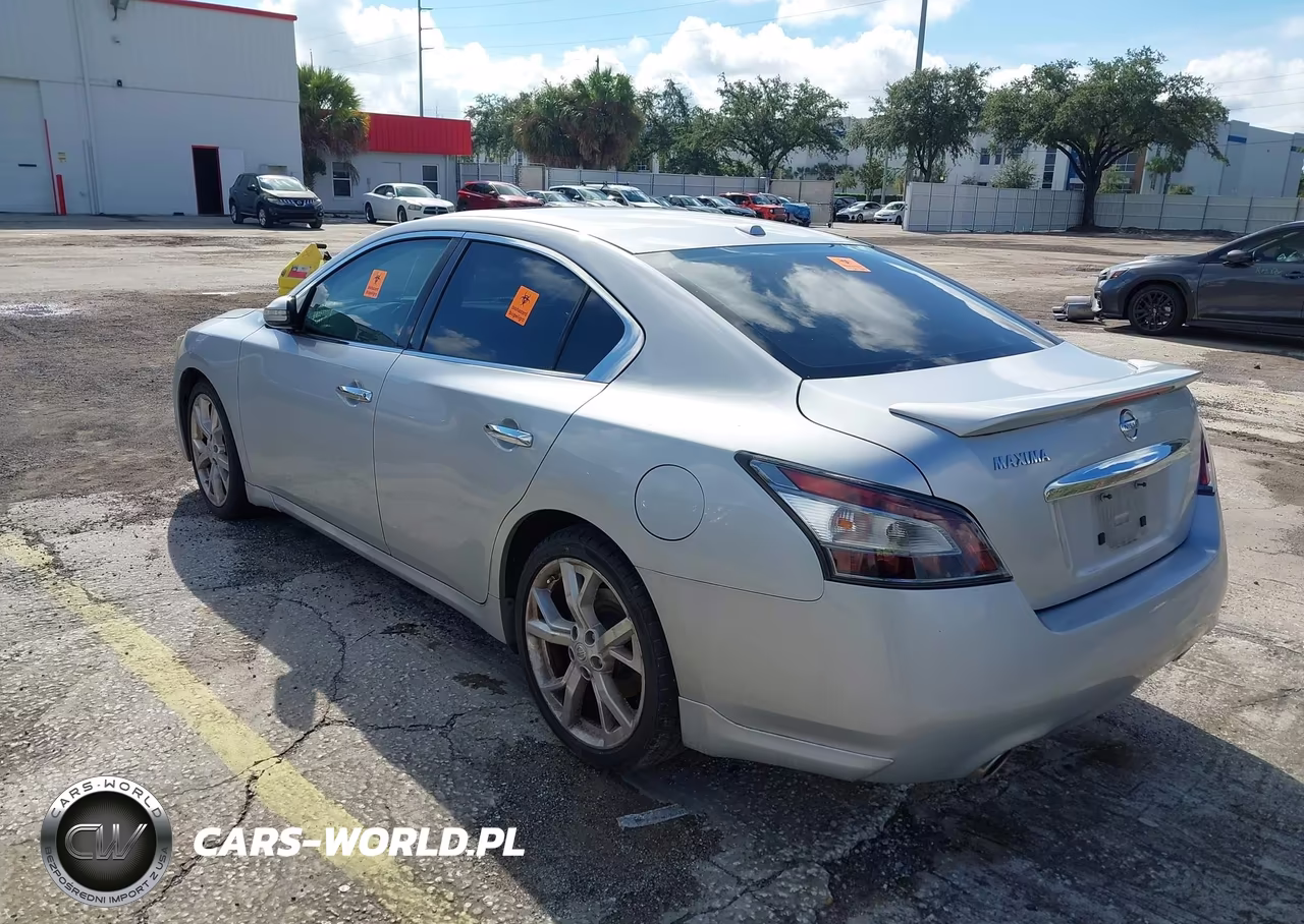 2012 Nissan Maxima 3.5 Sv VIN:1N4AA5AP1CC829016 - 3