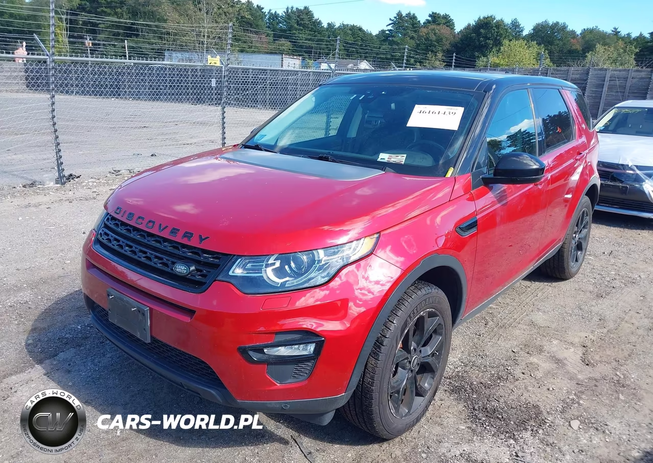 2016 Land Rover Discovery Sport Hse VIN:SALCR2BG0GH550778 - 2