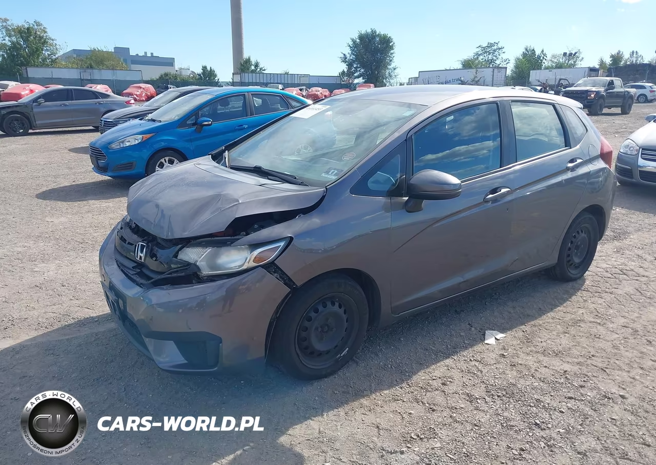 2017 Honda Fit Lx VIN:JHMGK5H58HS019190 - 2