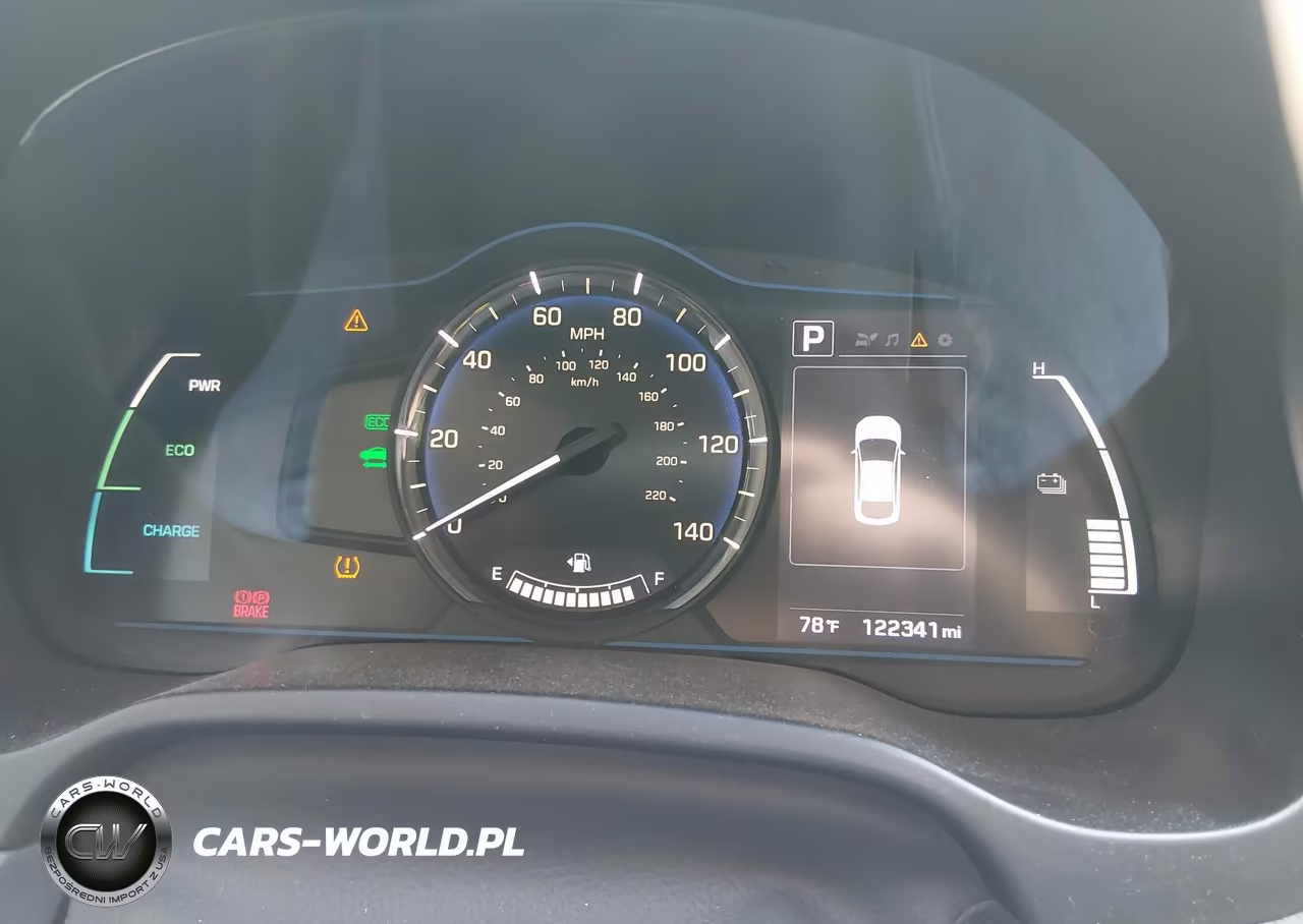 2019 Hyundai Ioniq Hybrid Blue VIN:KMHC65LC3KU155714 - 7