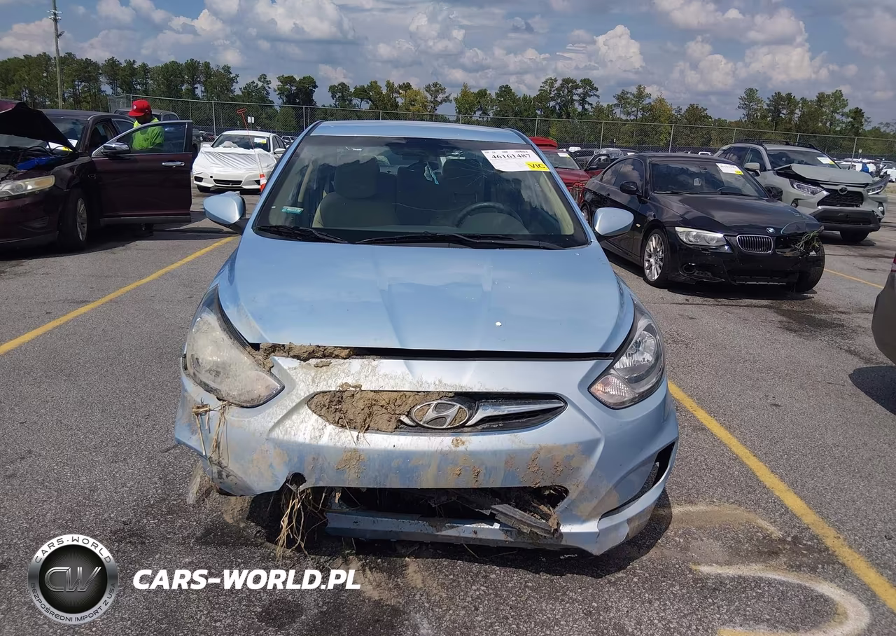 2013 Hyundai Accent Gls VIN:KMHCU4AEXDU434861 - 13