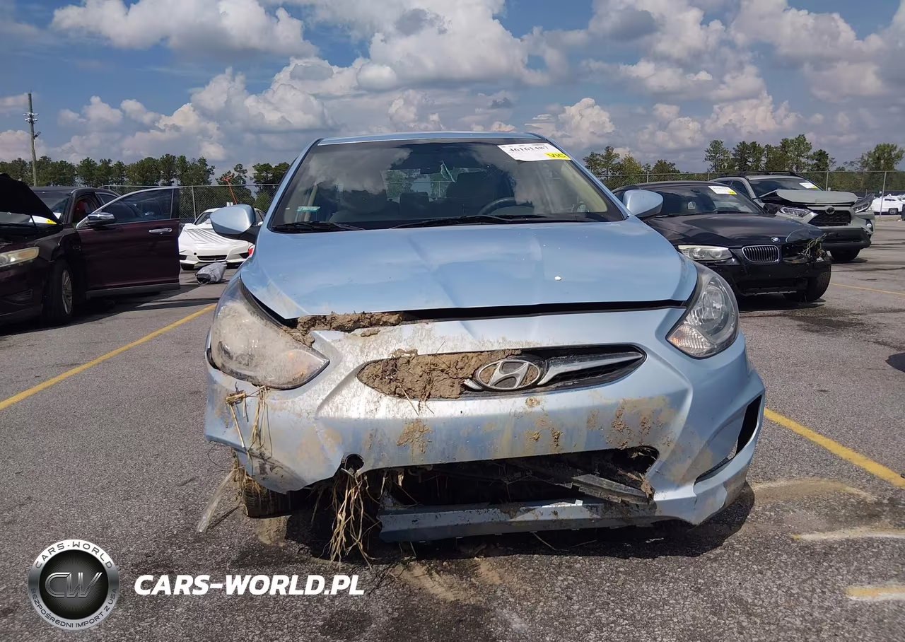 2013 Hyundai Accent Gls VIN:KMHCU4AEXDU434861 - 6