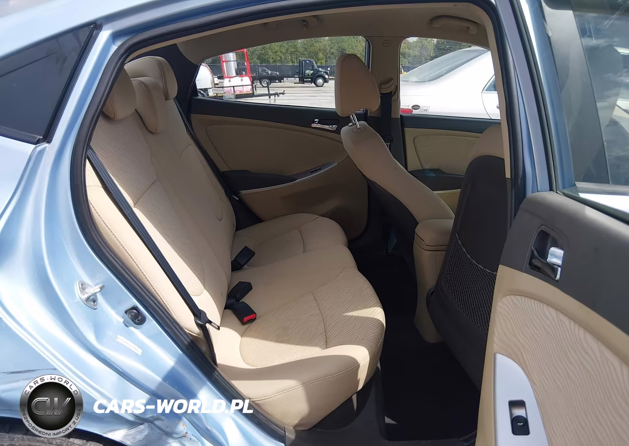 2013 Hyundai Accent Gls VIN:KMHCU4AEXDU434861 - 8