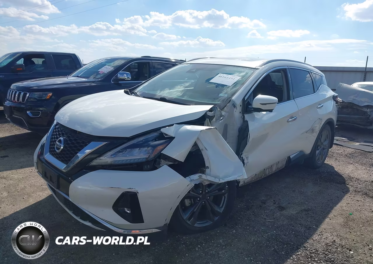 2021 Nissan Murano Platinum Intelligent Awd VIN:5N1AZ2DS1MC143640 - 2