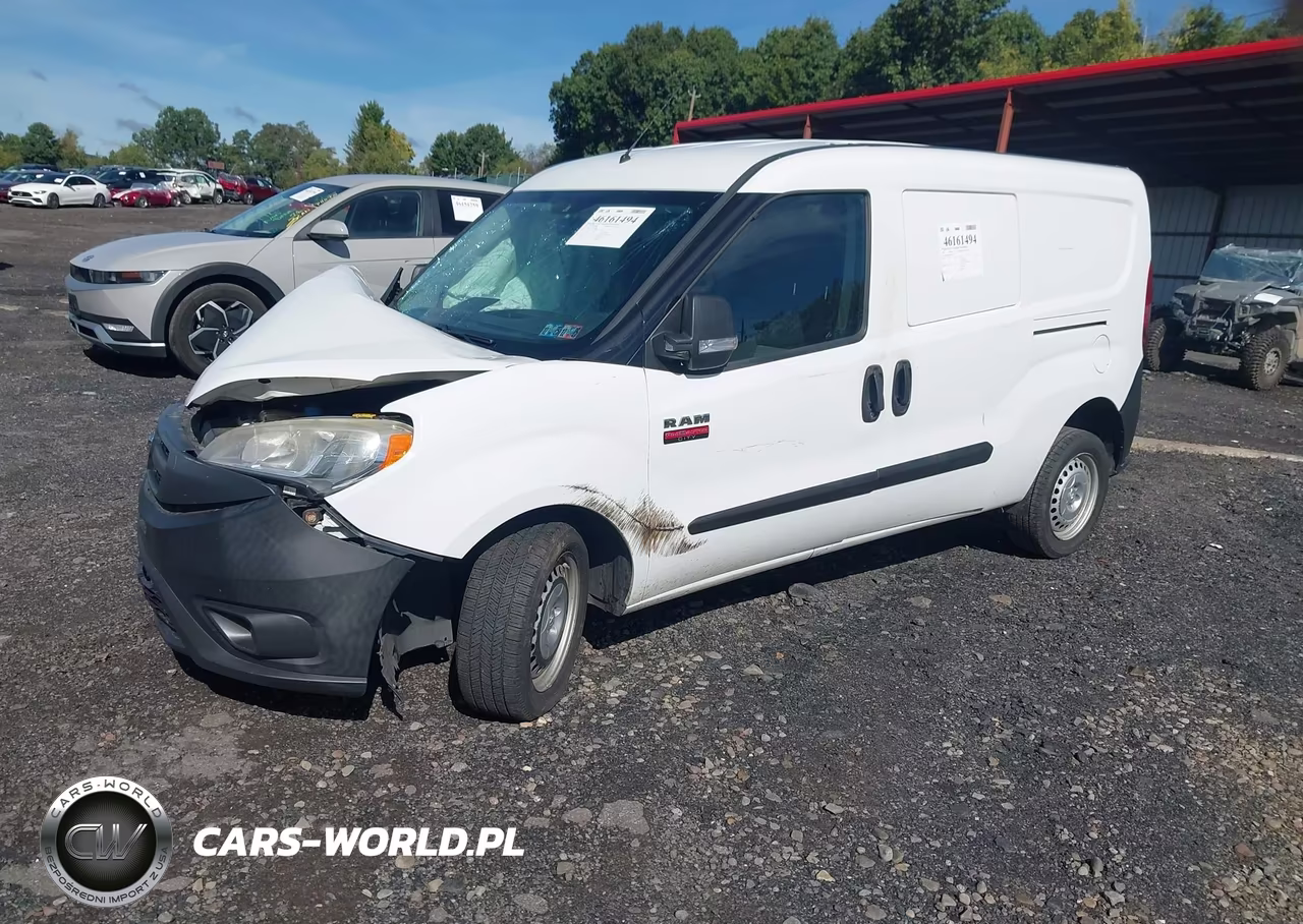 2017 Ram Promaster City Tradesman VIN:ZFBERFAB6H6E25249 - 2