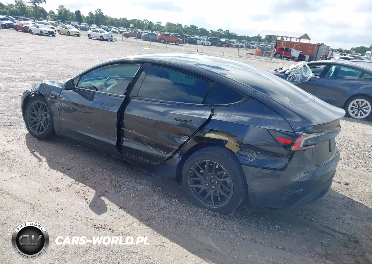 2024 Tesla Model 3 Long Range Dual Motor Rear-Wheel Drive-Rear-Wheel Drive VIN:5YJ3E1EA7RF833685 - 3