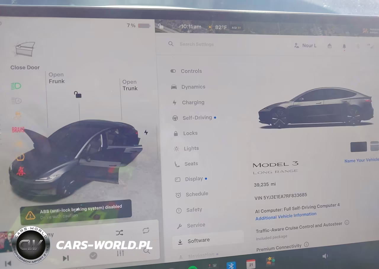 2024 Tesla Model 3 Long Range Dual Motor Rear-Wheel Drive-Rear-Wheel Drive VIN:5YJ3E1EA7RF833685 - 7