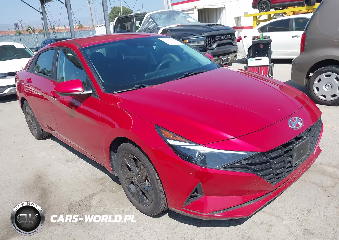 2023 Hyundai Elantra Hybrid Blue