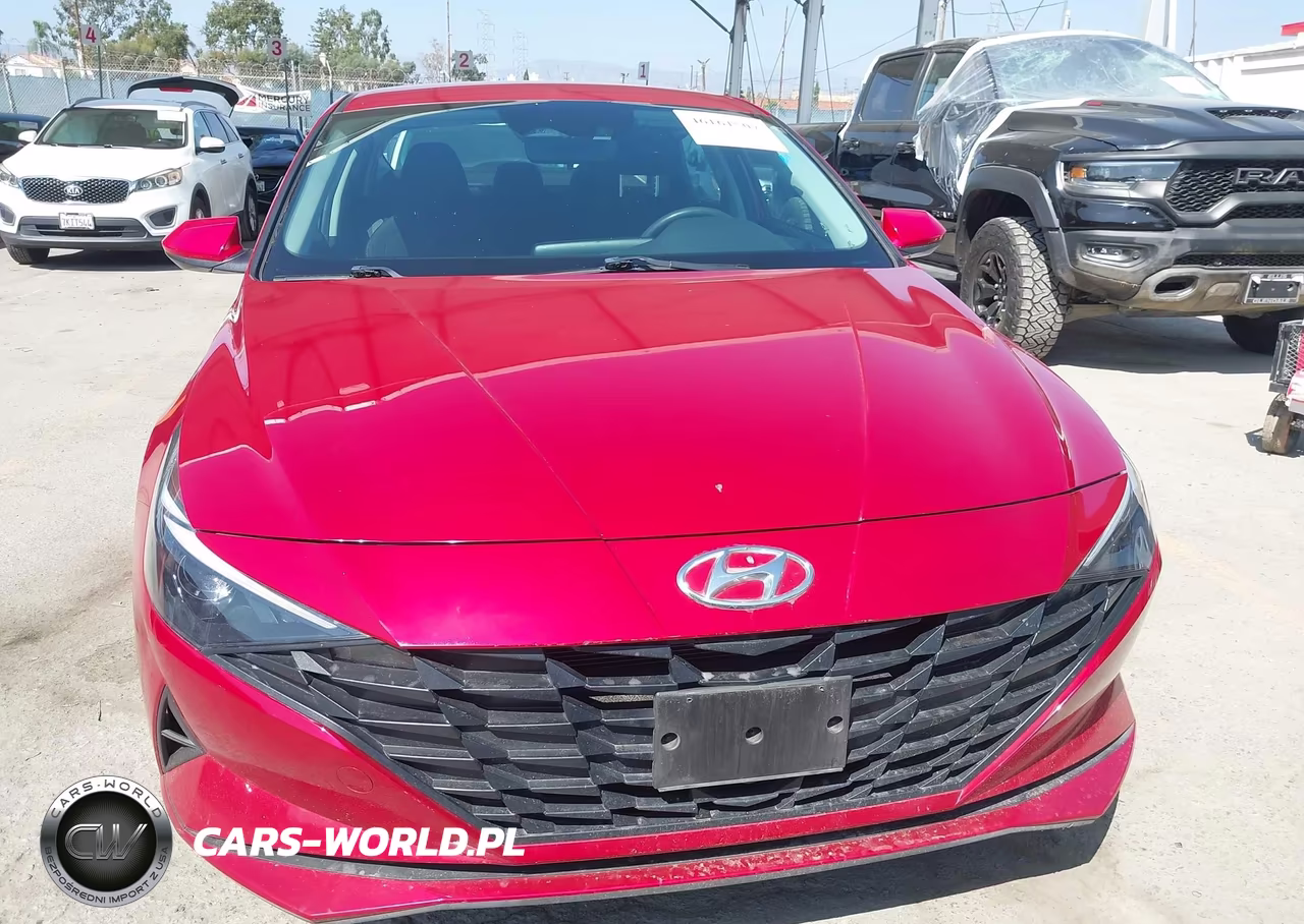 2023 Hyundai Elantra Hybrid Blue VIN:KMHLM4AJ9PU044903 - 12