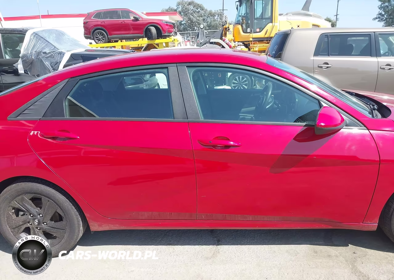 2023 Hyundai Elantra Hybrid Blue VIN:KMHLM4AJ9PU044903 - 13
