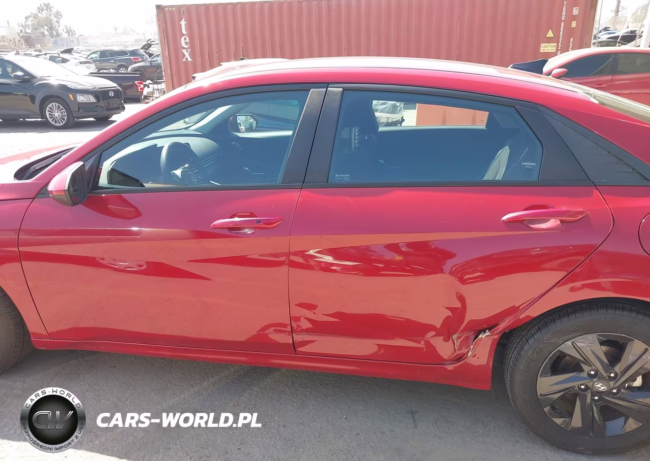 2023 Hyundai Elantra Hybrid Blue VIN:KMHLM4AJ9PU044903 - 14