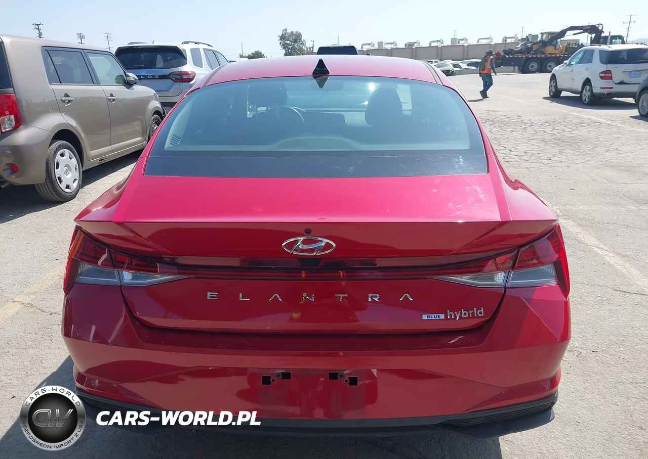 2023 Hyundai Elantra Hybrid Blue VIN:KMHLM4AJ9PU044903 - 16