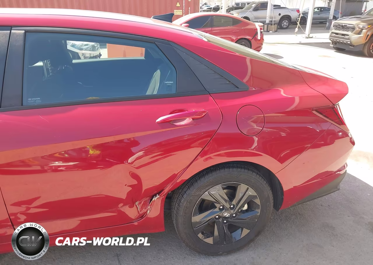 2023 Hyundai Elantra Hybrid Blue VIN:KMHLM4AJ9PU044903 - 6