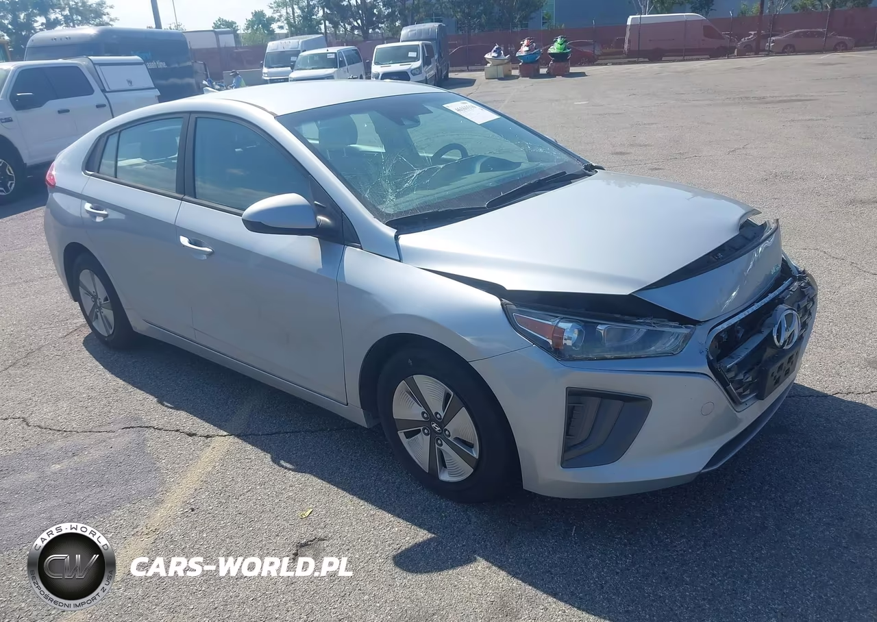 2021 Hyundai Ioniq Hybrid Blue VIN:KMHC65LC1MU247469 - 1