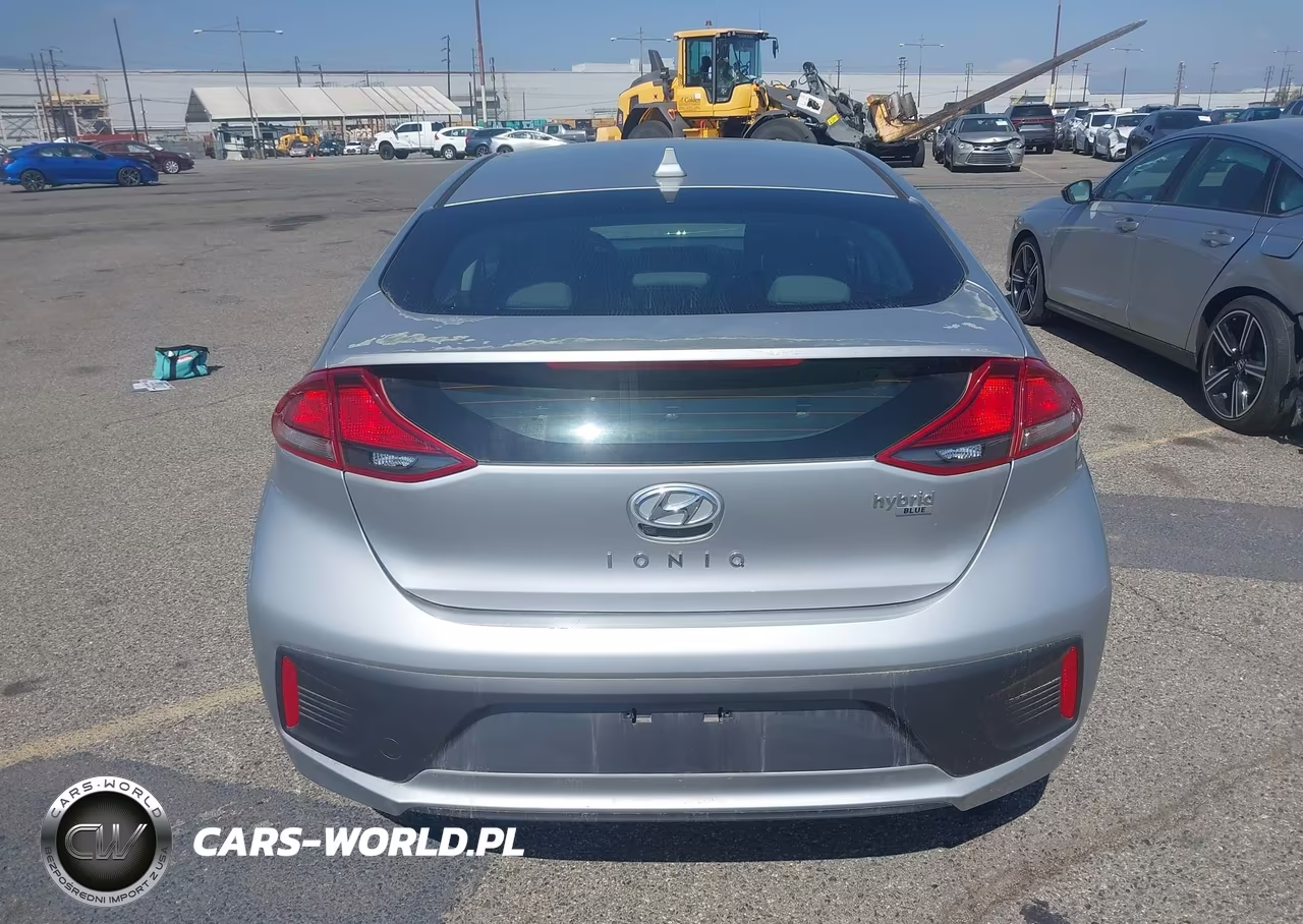 2021 Hyundai Ioniq Hybrid Blue VIN:KMHC65LC1MU247469 - 16