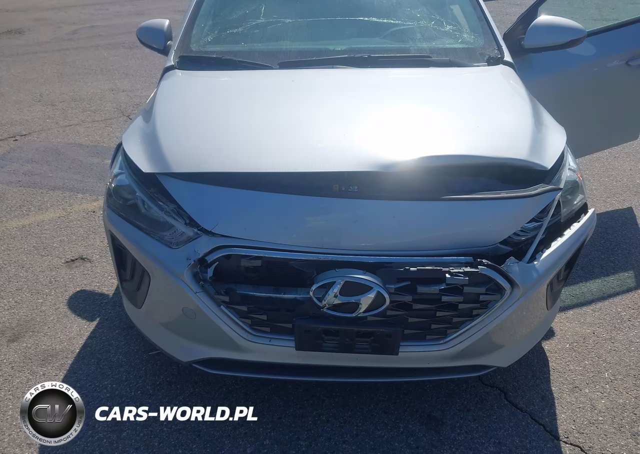 2021 Hyundai Ioniq Hybrid Blue VIN:KMHC65LC1MU247469 - 6