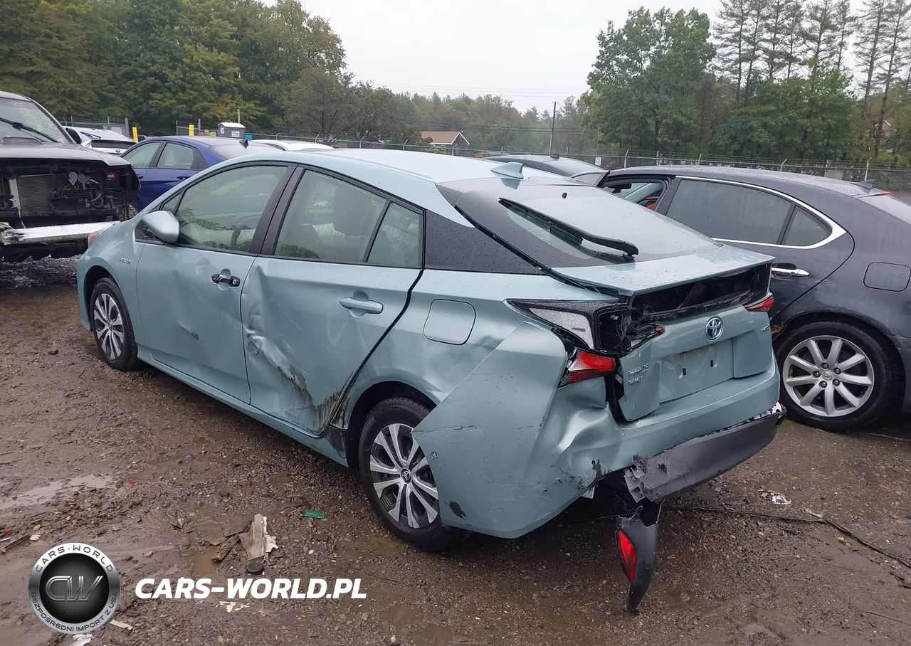 2019 Toyota Prius Le VIN:JTDL9RFU7K3000497 - 3