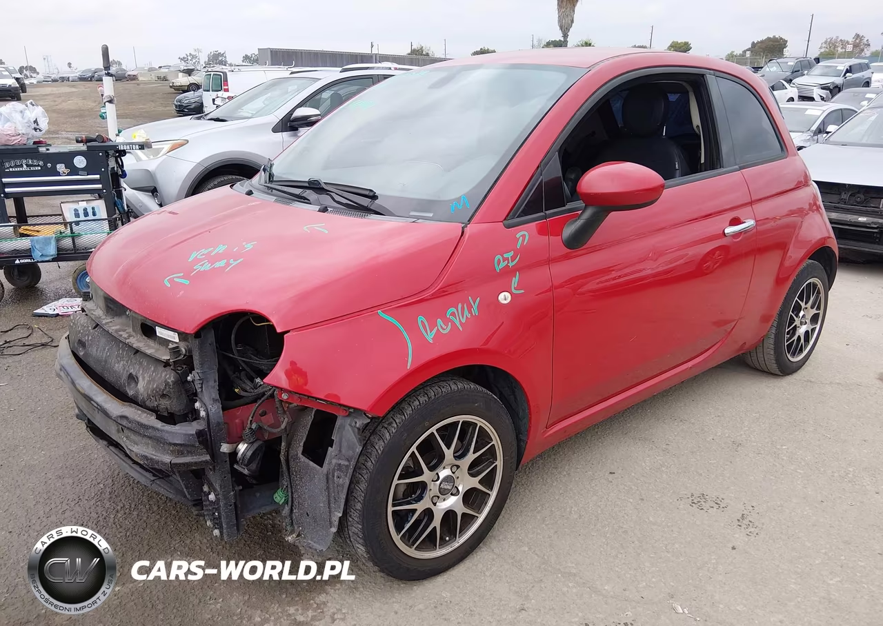 2016 Fiat 500 Pop VIN:3C3CFFAR6GT169520 - 2