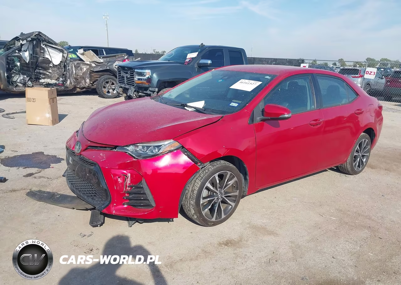 2017 Toyota Corolla Se VIN:5YFBURHE8HP684136 - 2