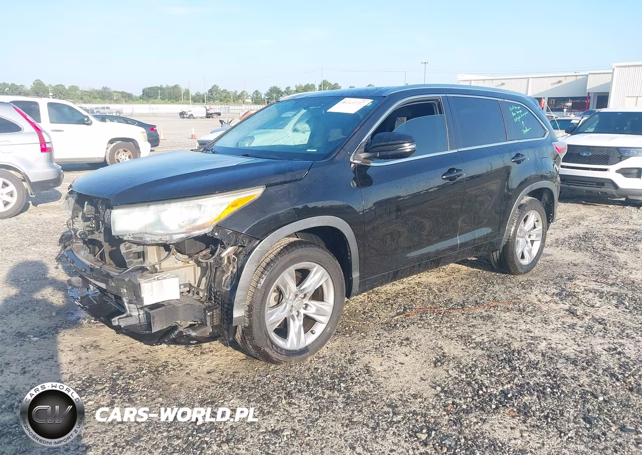 2014 Toyota Highlander Limited V6 VIN:5TDYKRFH8ES009600 - 2
