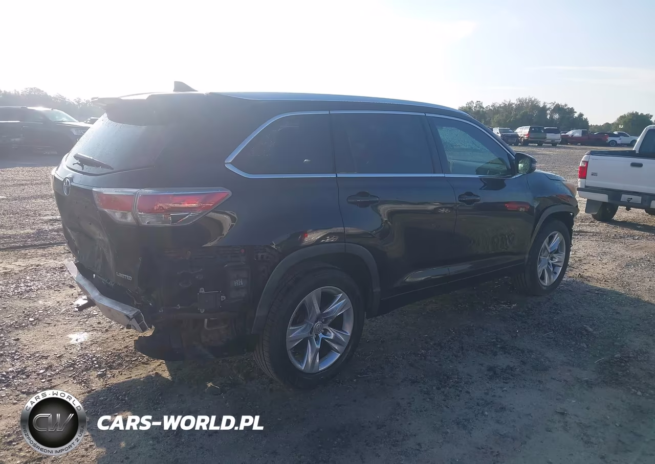2014 Toyota Highlander Limited V6 VIN:5TDYKRFH8ES009600 - 4