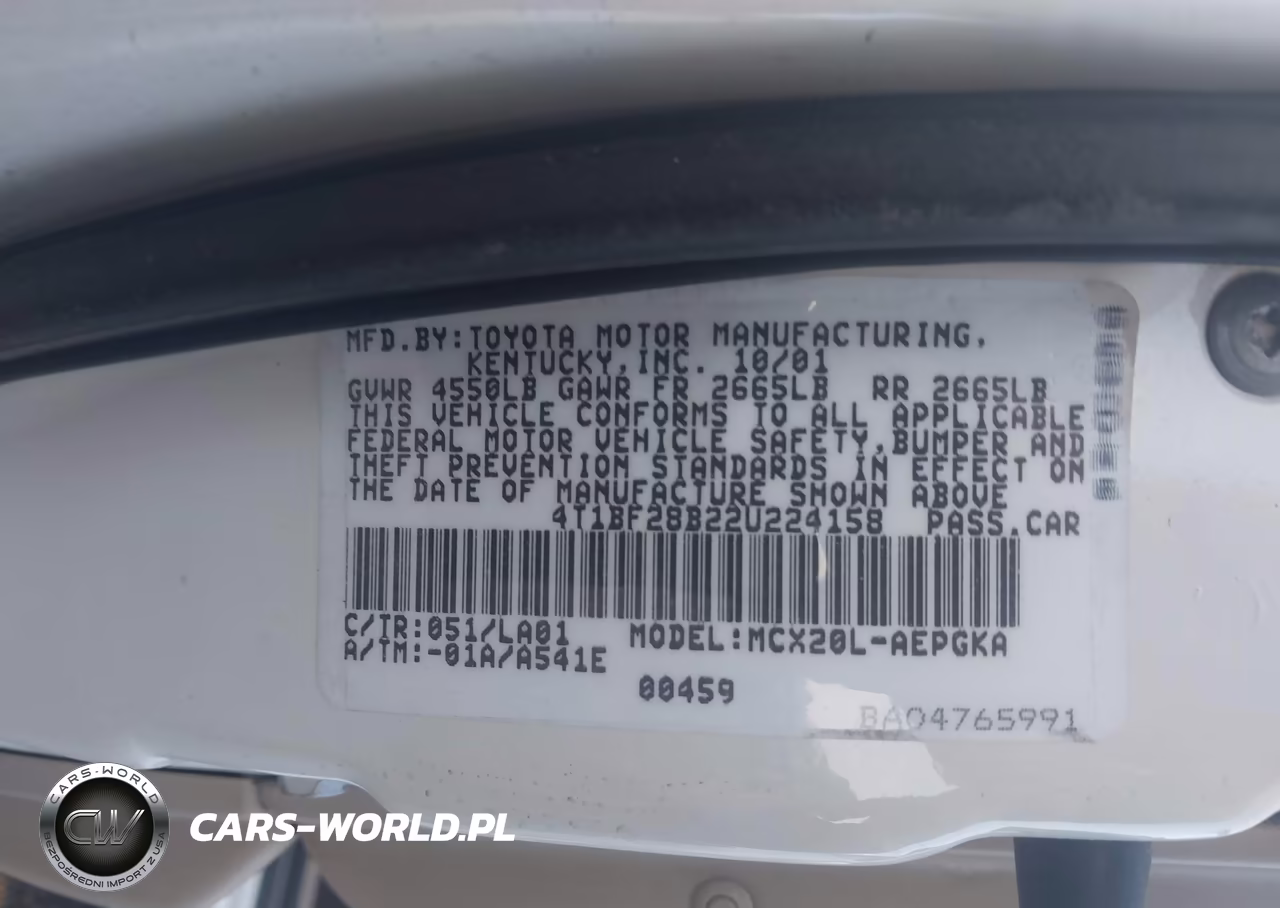 2002 Toyota Avalon Xls VIN:4T1BF28B22U224158 - 9