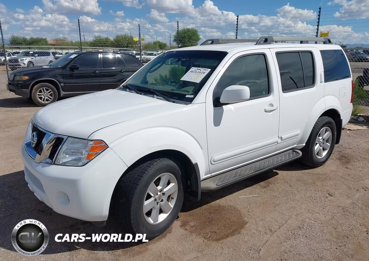 2012 Nissan Pathfinder Sv VIN:5N1AR1NNXCC604836 - 2