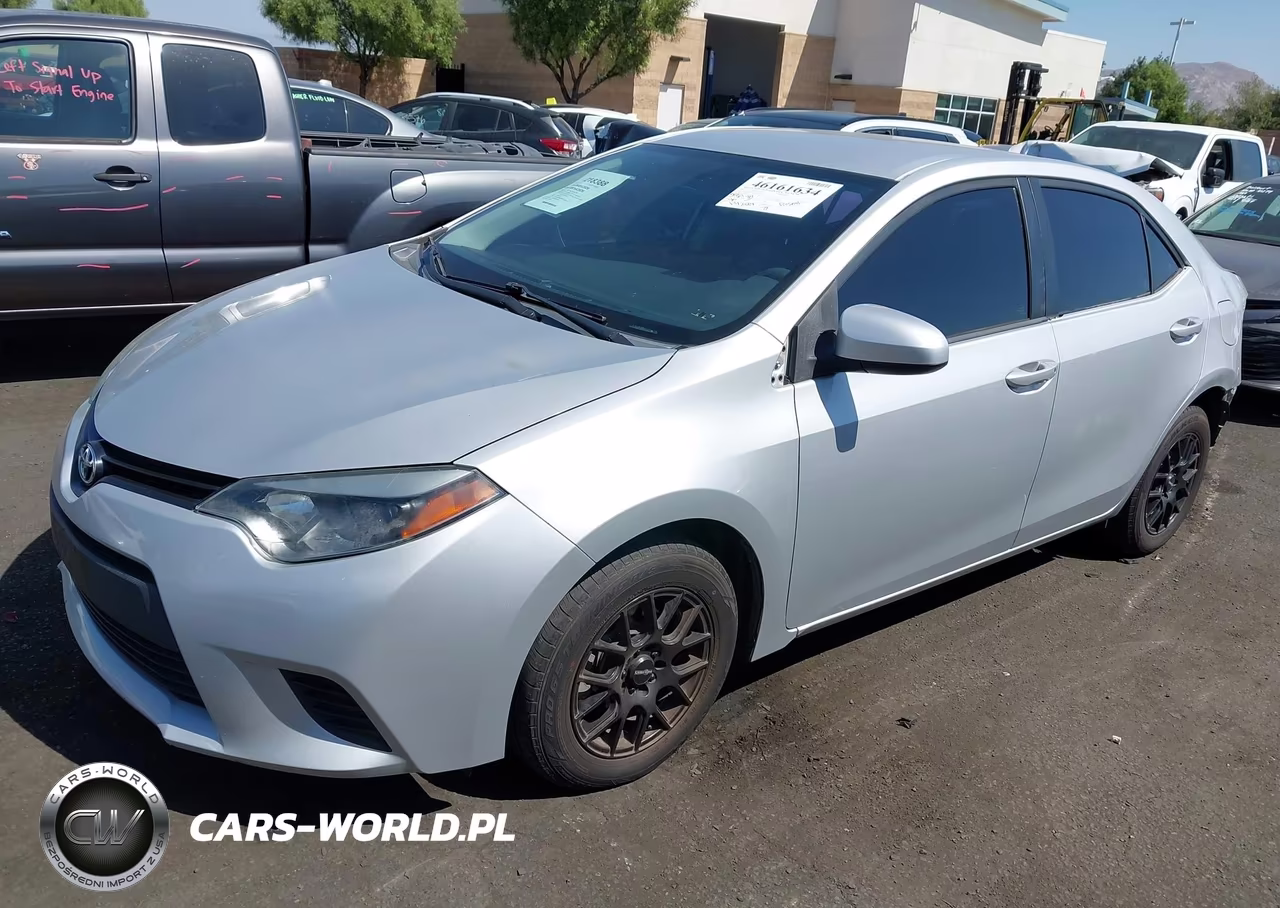 2015 Toyota Corolla L VIN:5YFBURHE4FP189624 - 2