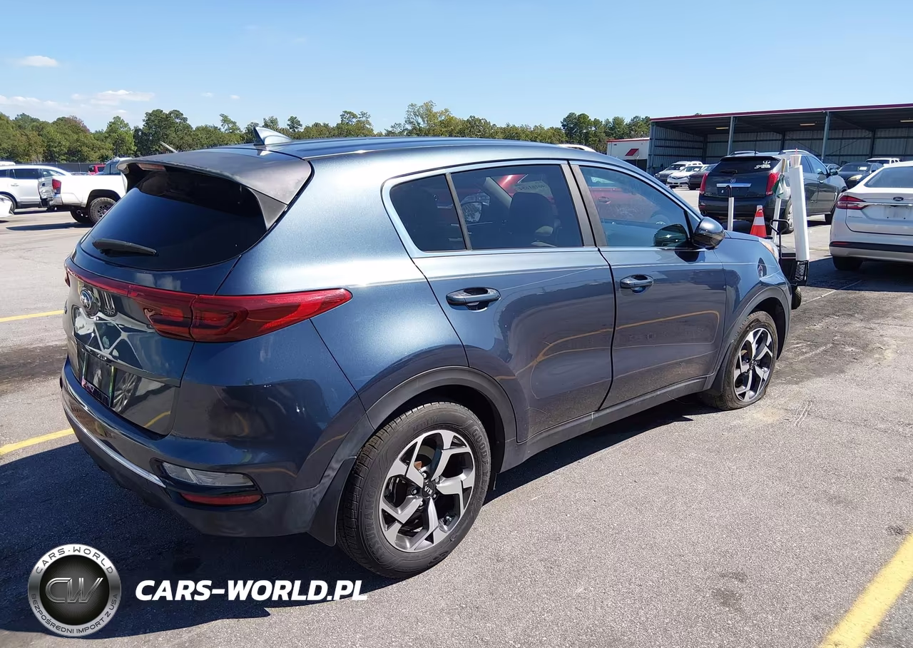 2021 Kia Sportage Lx VIN:KNDPM3ACXM7854116 - 4