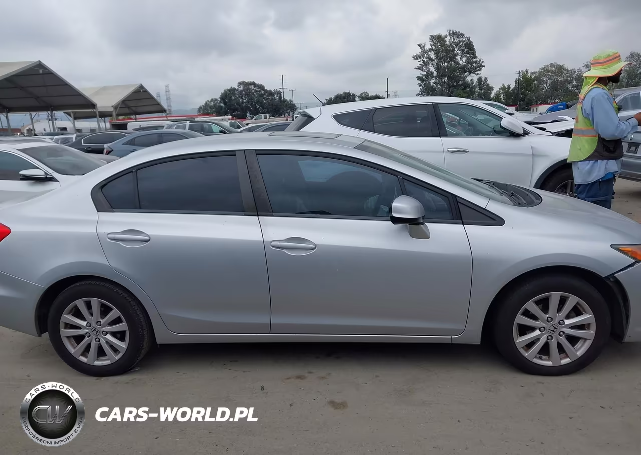 2012 Honda Civic Ex-L VIN:2HGFB2F90CH566621 - 13