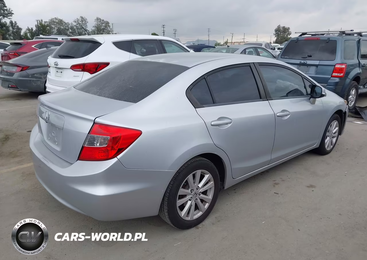 2012 Honda Civic Ex-L VIN:2HGFB2F90CH566621 - 4