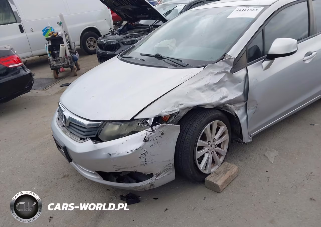 2012 Honda Civic Ex-L VIN:2HGFB2F90CH566621 - 6
