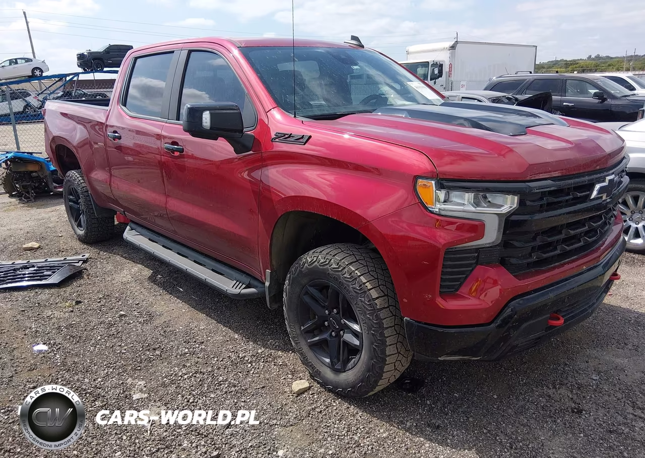 2024 Chevrolet Silverado 1500 4Wd Standard Bed Lt Trail Boss VIN:3GCUDFED5RG163367 - 1