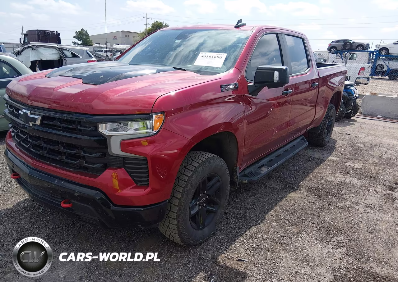 2024 Chevrolet Silverado 1500 4Wd Standard Bed Lt Trail Boss VIN:3GCUDFED5RG163367 - 2