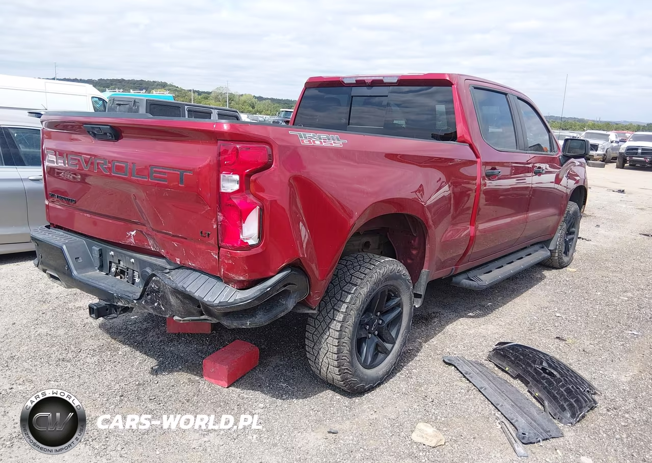 2024 Chevrolet Silverado 1500 4Wd Standard Bed Lt Trail Boss VIN:3GCUDFED5RG163367 - 4