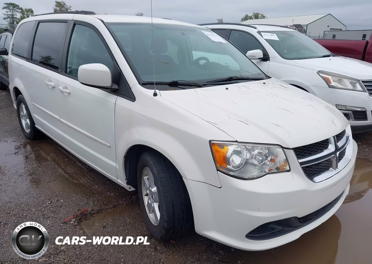 2013 Dodge Grand Caravan Sxt VIN:2C4RDGCGXDR611615 - 1