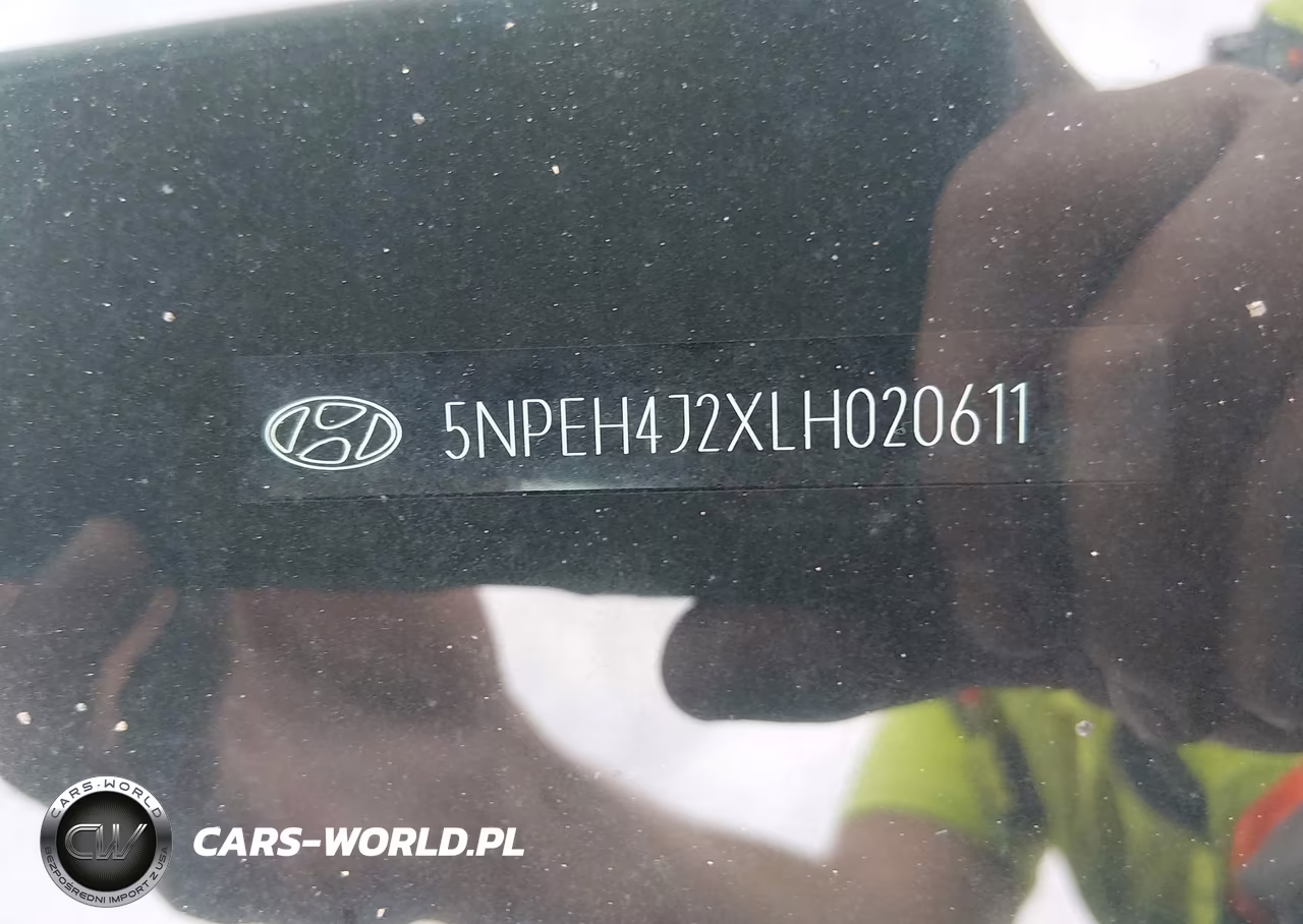 2020 Hyundai Sonata Limited VIN:5NPEH4J2XLH020611 - 9
