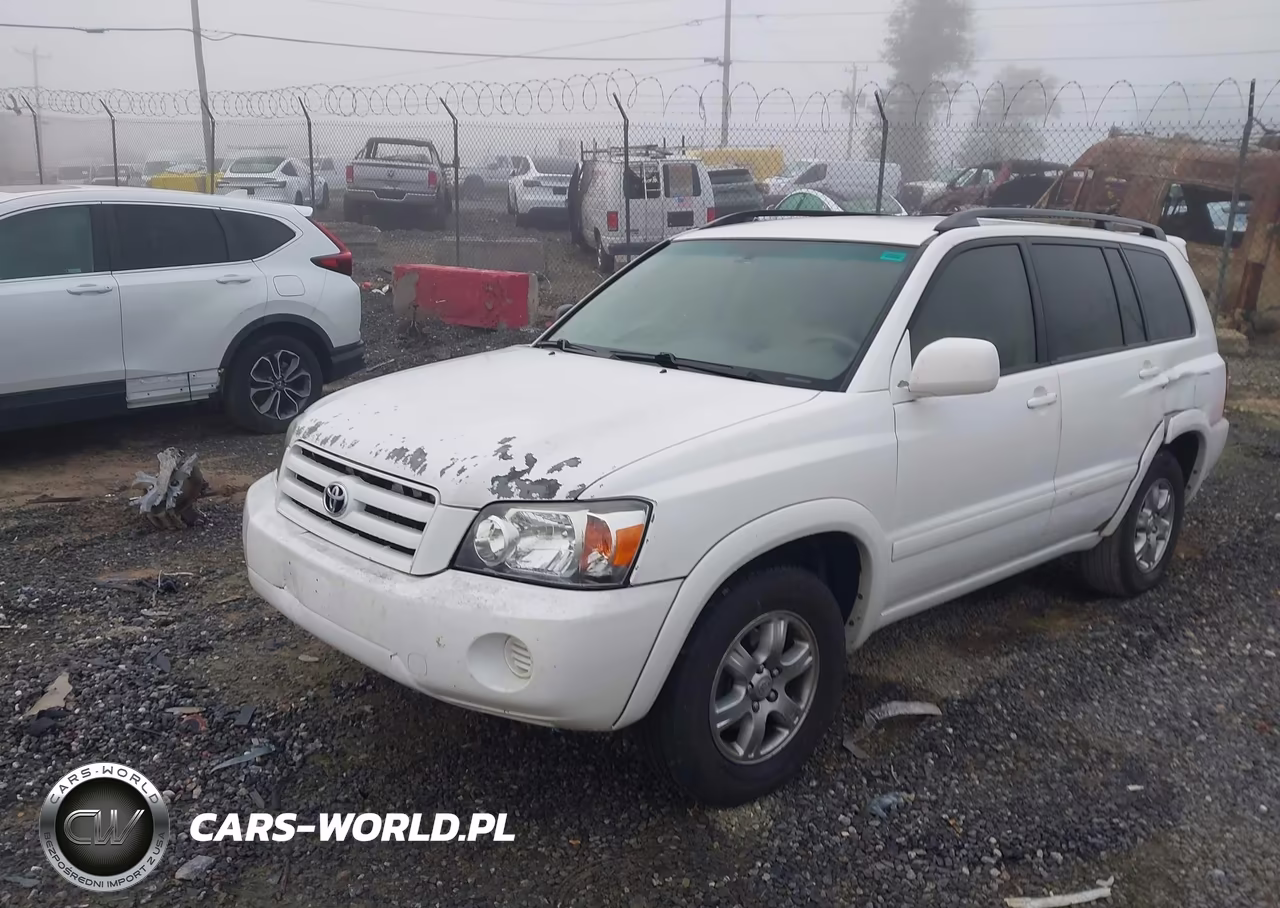 2004 Toyota Highlander V6 VIN:JTEGP21A540015186 - 2