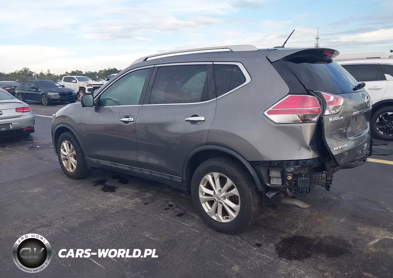 2016 Nissan Rogue S-Sl-Sv VIN:5N1AT2MV4GC858203 - 3