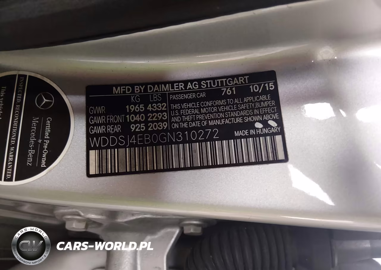 2016 Mercedes-Benz Cla 250 VIN:WDDSJ4EB0GN310272 - 9