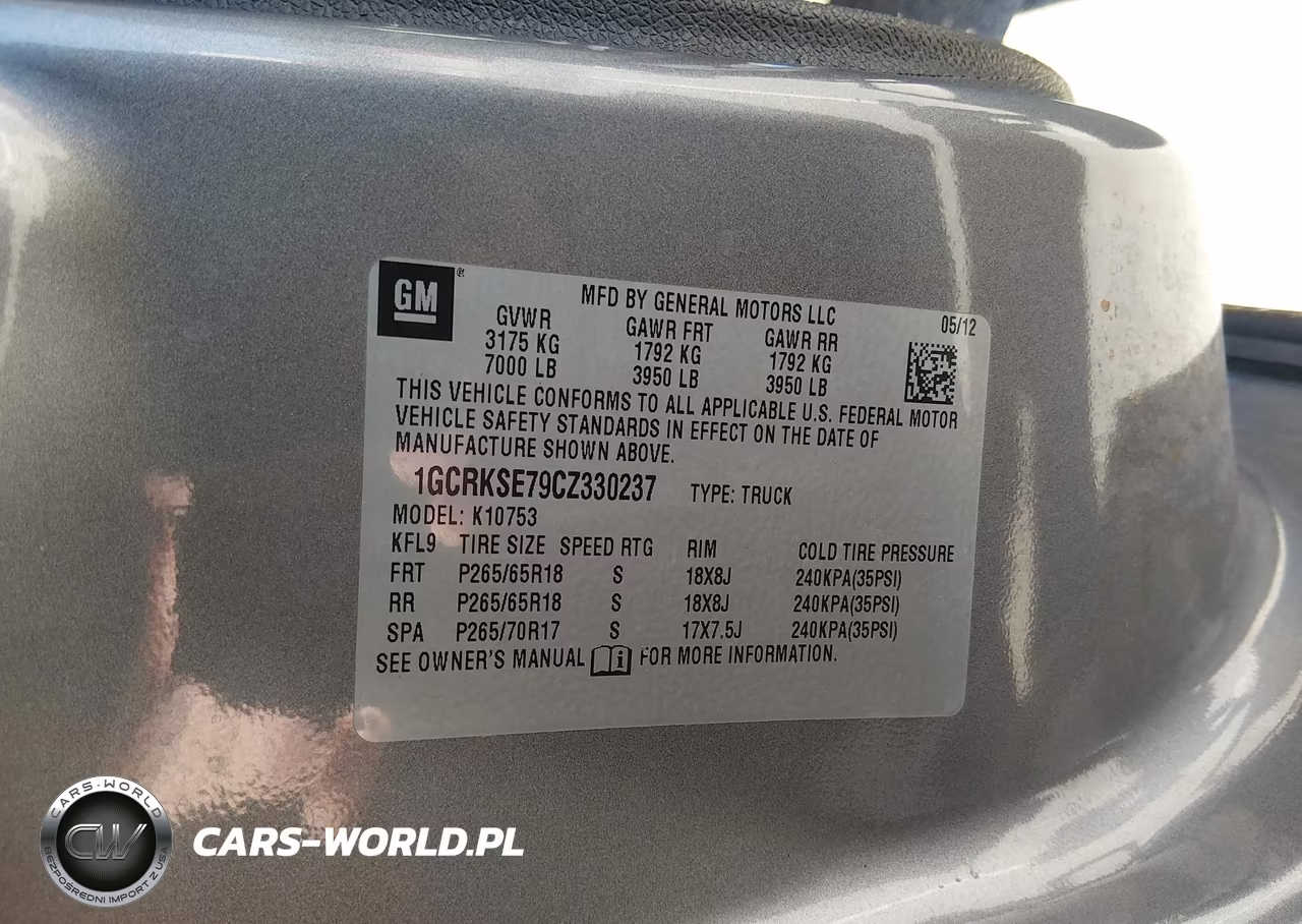 2012 Chevrolet Silverado 1500 Lt VIN:1GCRKSE79CZ330237 - 9