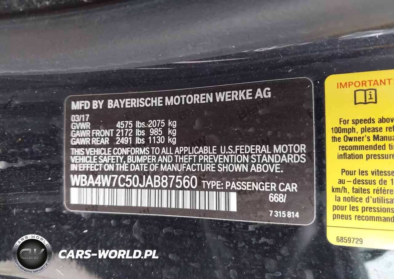 2018 BMW 440I VIN:WBA4W7C50JAB87560 - 9