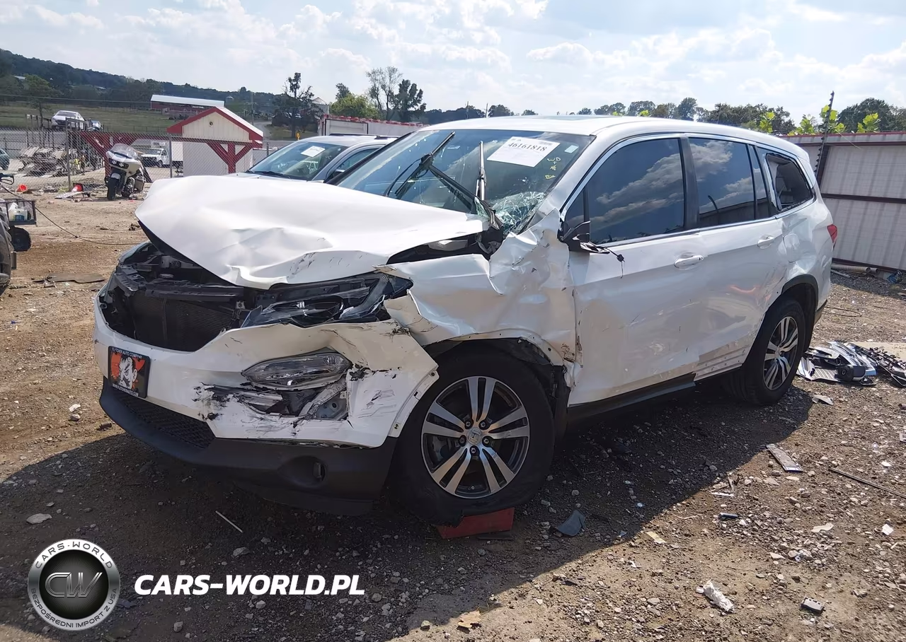 2018 Honda Pilot Ex-L VIN:5FNYF6H55JB013205 - 2